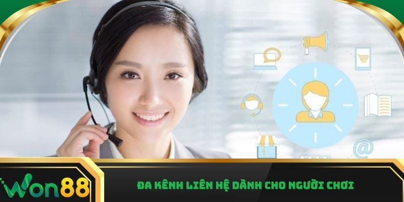 Đa kênh liên hệ Won88 dành cho người chơi