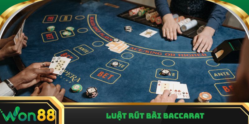 Luật rút bài theo cách chơi baccarat