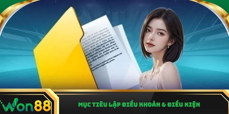 Mục tiêu lập điều khoản và điều kiện