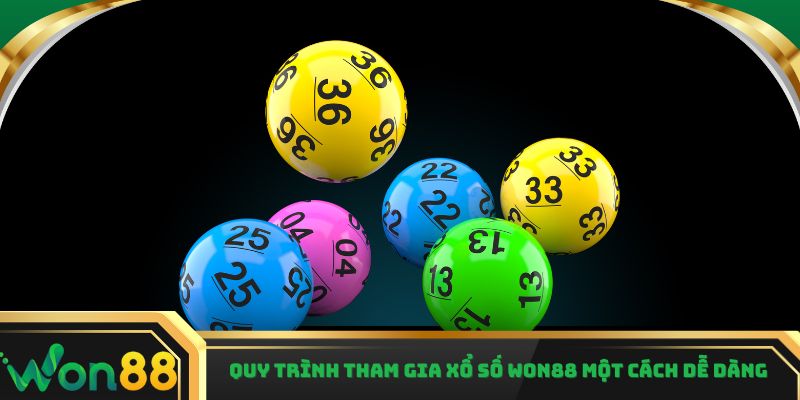 Quy trình tham gia xổ số Won88 một cách dễ dàng