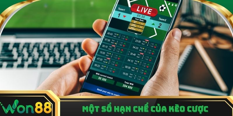 Tỷ lệ kèo Châu Âu còn có điểm hạn chế cần lưu ý